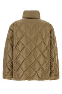 Jil Sander Khaki Nylon Down Curt