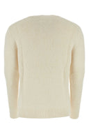 Jil Sander Ivory Alpaca Blend Sweater