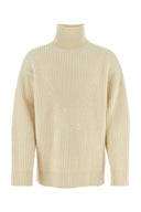 Jil Sander Ivory Alpaca Blend Sweater