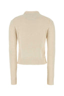 Jil Sander Ivory Alpaca Blend Sweater