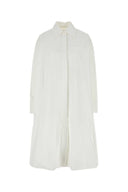 Jil Sander White Poplin Shirt Dress