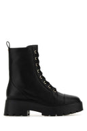 Michael von Michael Kors Black Leder Blake Knöchelstiefel