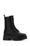 Michael von Michael Kors Black Leder Blake Knöchelstiefel