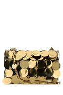 Paco Rabanne Gold Maxi Sequins Nano Shoulder Bag
