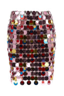 Paco Rabanne Multicolor Maxi Speecins Skirt