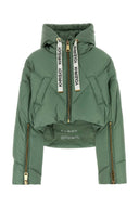 Khrisjoy Sage Green Polyester Down Jacket