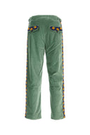 Bode Green Velvet Pant