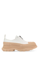 Alexander McQueen Zwei -Ton -Leinwand treten Slick -Turnschuhe