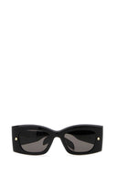 Alexander McQueen czarne okulary przeciwsłoneczne