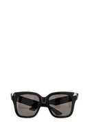 Alexander McQueen Black Acetate Punk Rivet Gafas de sol