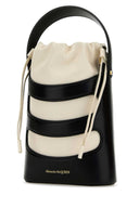 Alexander Mcqueen Two Tone Leather Mini The Rise Bucket Bag