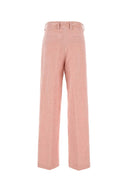 Dries van Noten Pink Velvet Pixy Pant
