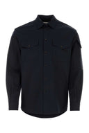 Alexander McQueen Mitternacht Blue Oxford Hemd