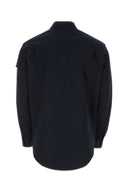 Alexander McQueen Mitternacht Blue Oxford Hemd