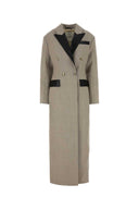 Nanushka Dove Grey Twill Ferris Coat