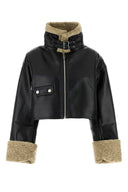 Nanushka Black Synthetic Leather Jemma Jacket