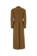 Nanushka Camel Wool Blend Ferris Coat