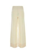 Camilla And Marc Ivory Wool Blend Ash Wide Leg Pant