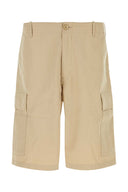 Kenzo Beige Cotton Bermuda Shorts
