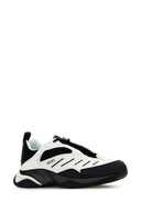 Kenzo Two Tone Fabric And Synthetic Leather Kenzo X Trainer Sneakers