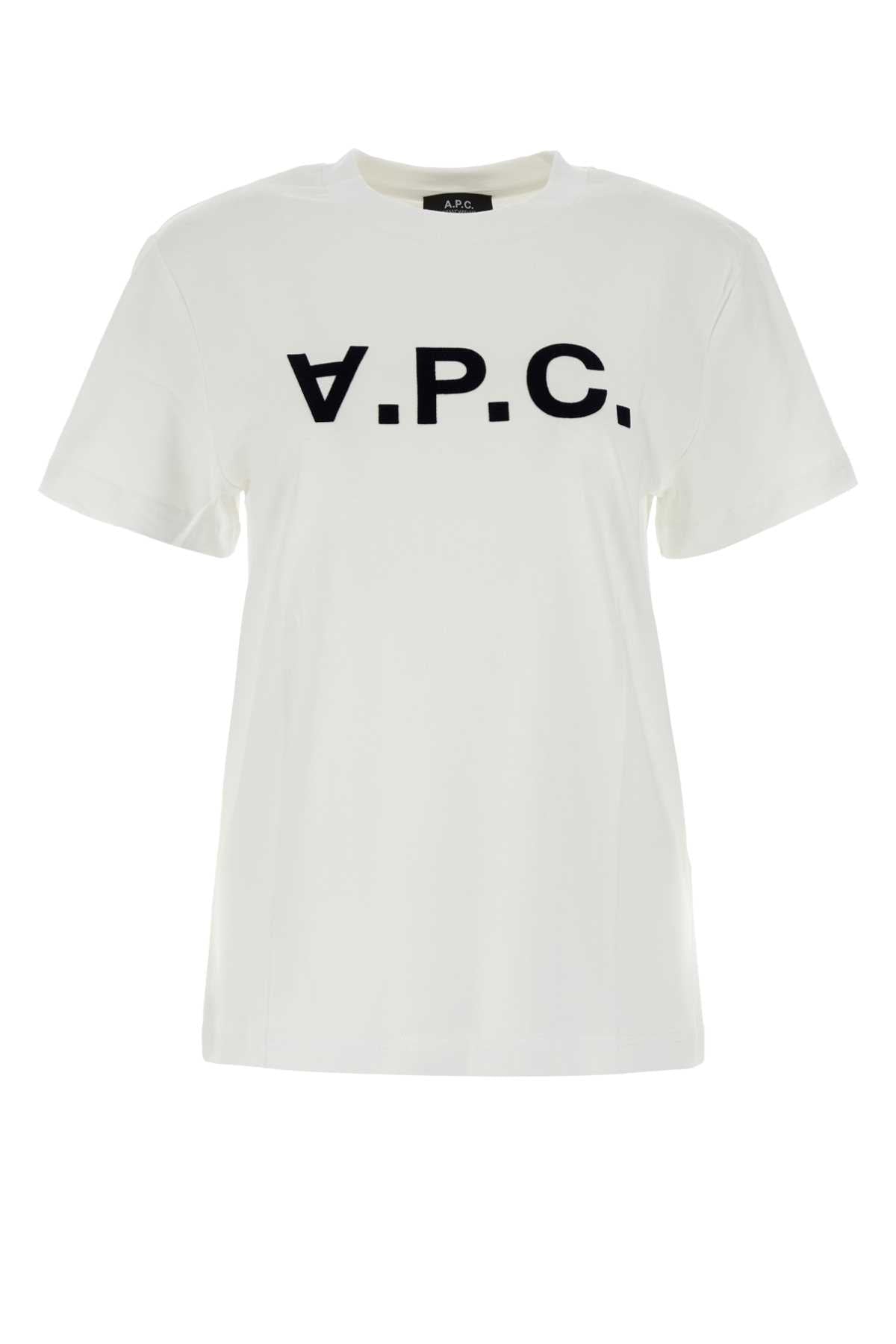 A.P.C. T-shirt en coton blanc