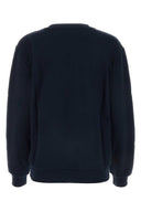 A.P.C. Felpa in cotone blu di mezzanotte