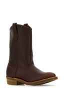 Red Wing Brown Leather Boots
