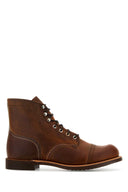 Red Wing Stiefeletten aus karamellfarbenem Leder