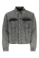 Mm6 Maison Margiela Dark Grey Denim Jacket