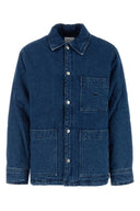Maison Kitsune Denim gepolsterte Jacke