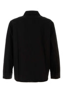 Maison Kitsune Black Cotton Shirt