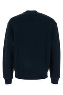 Maison Kitsune Navy Blue Cotton Sweatshirt