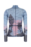 Maison Kitsune Printed Nylon Top