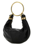 Chloe Black Leather Bracelet Handbag