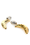 Chloe Two Tone Metal Chloã© Bananas Earrings