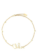 Chloe Gold Metal Necklace
