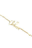 Chloe Gold Metal Necklace