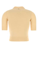 Sportmax Yellow Wool Blend Renon Sweater