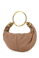 Chloe Antiqued Pink Leather Bracelet Handbag