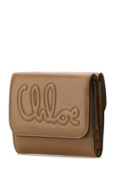 Chloe Antiqued Pink Leather Wallet