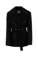 Manteau sportmax en laine noire