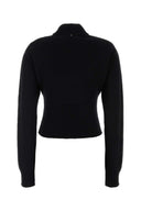 Sportmax Black Wool Holiday Sweater