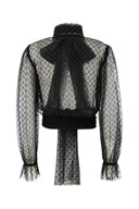Dolce & Gabbana Black Lace Blouse