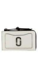 Portafoglio di snapshot di Marc Jacobs in pelle bianca