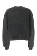 T By Alexander Wang Dark Grey Cotton Sweatshirt