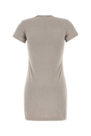 T By Alexander Wang Light Pink Cotton T Shirt Mini Dress