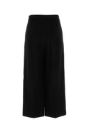 Mm Studio Black Wool Burano Pant