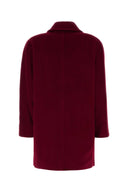 Mm Studio Red Wool Molo Coat