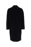 Mm Studio Black Wool Cocco Coat