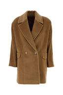Mm Studio Camel Wool Molo Coat